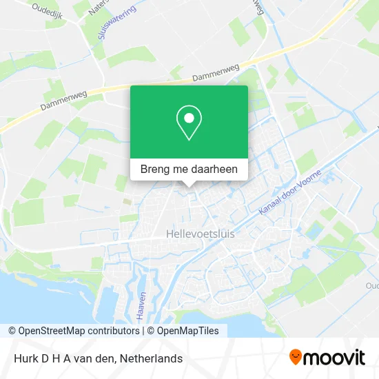 Hurk D H A van den kaart