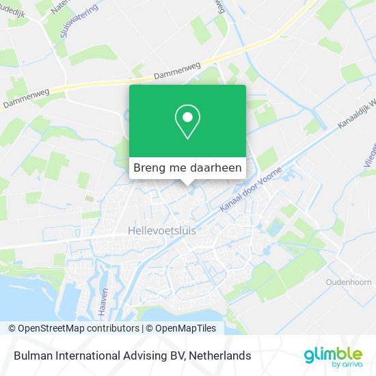 Bulman International Advising BV kaart