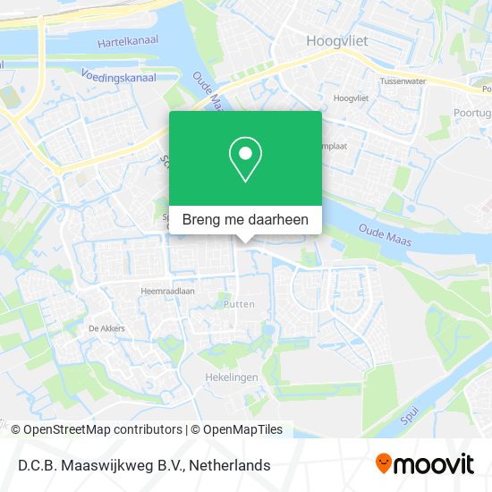 D.C.B. Maaswijkweg B.V. kaart