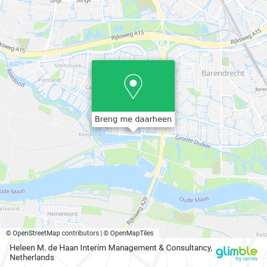 Heleen M. de Haan Interim Management & Consultancy kaart