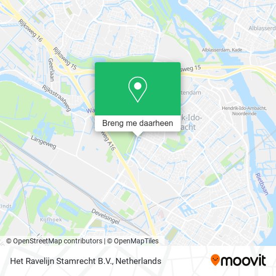 Het Ravelijn Stamrecht B.V. kaart
