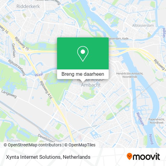 Xynta Internet Solutions kaart