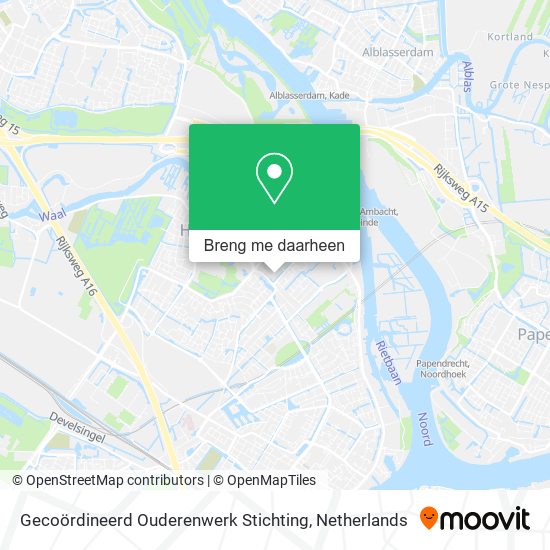 Gecoördineerd Ouderenwerk Stichting kaart