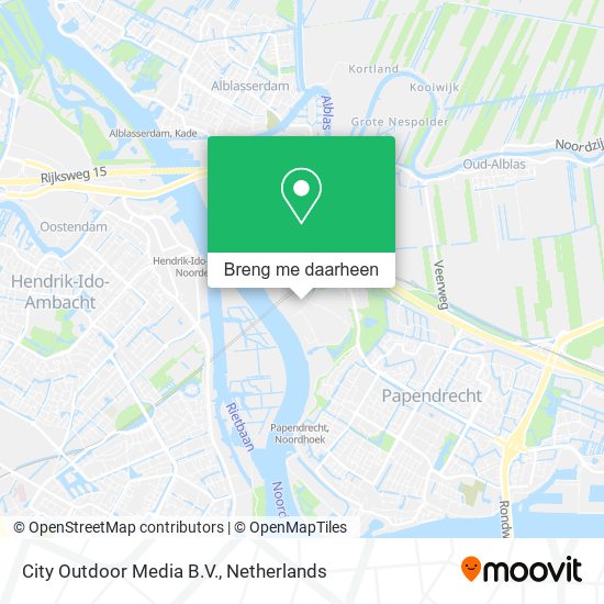 City Outdoor Media B.V. kaart