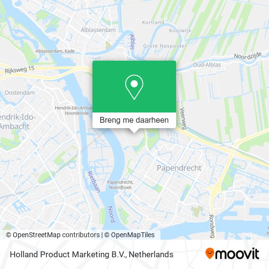 Holland Product Marketing B.V. kaart