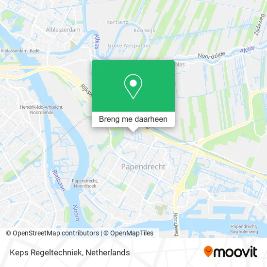 Keps Regeltechniek kaart