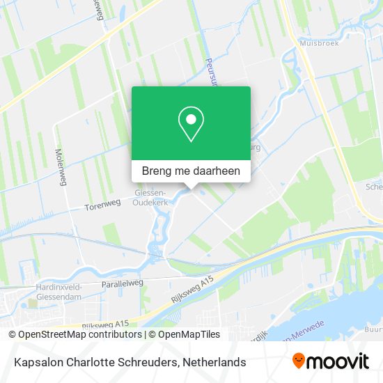 Kapsalon Charlotte Schreuders kaart