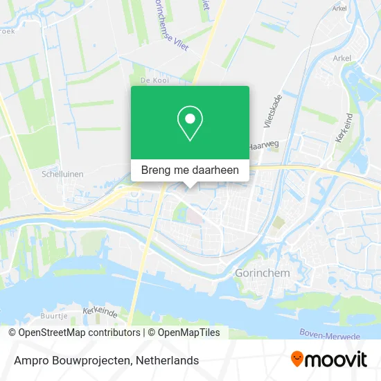 Ampro Bouwprojecten kaart