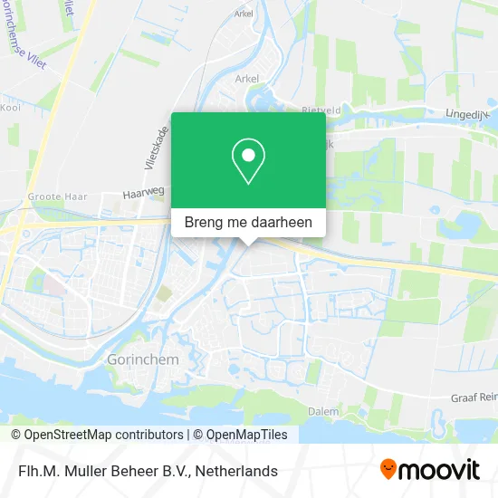 Flh.M. Muller Beheer B.V. kaart