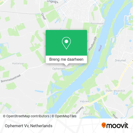 Ophemert Vv kaart