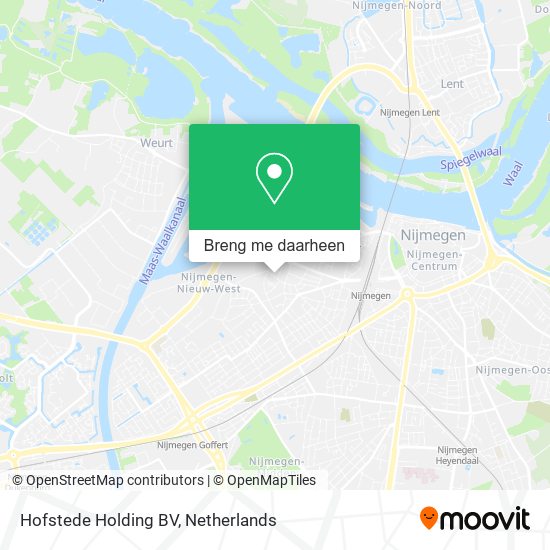 Hofstede Holding BV kaart