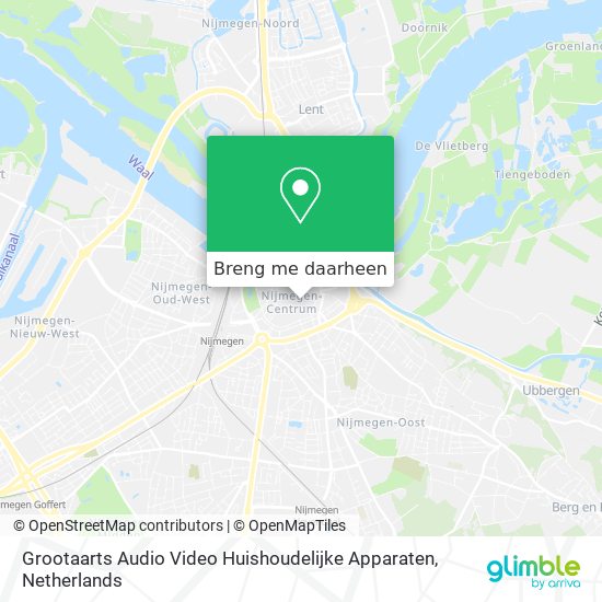 Grootaarts Audio Video Huishoudelijke Apparaten kaart