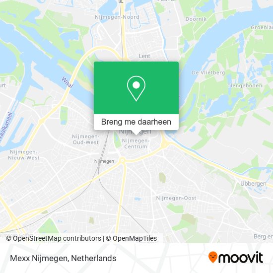 Mexx Nijmegen kaart
