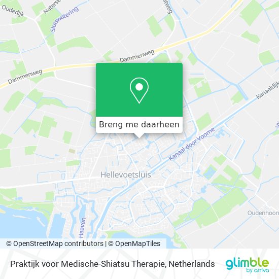 Praktijk voor Medische-Shiatsu Therapie kaart