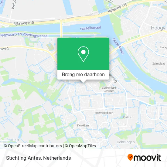 Stichting Antes kaart