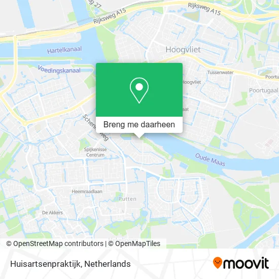 Huisartsenpraktijk kaart