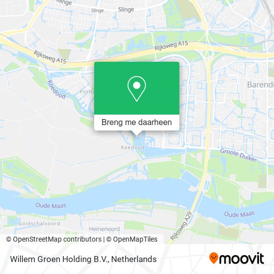 Willem Groen Holding B.V. kaart