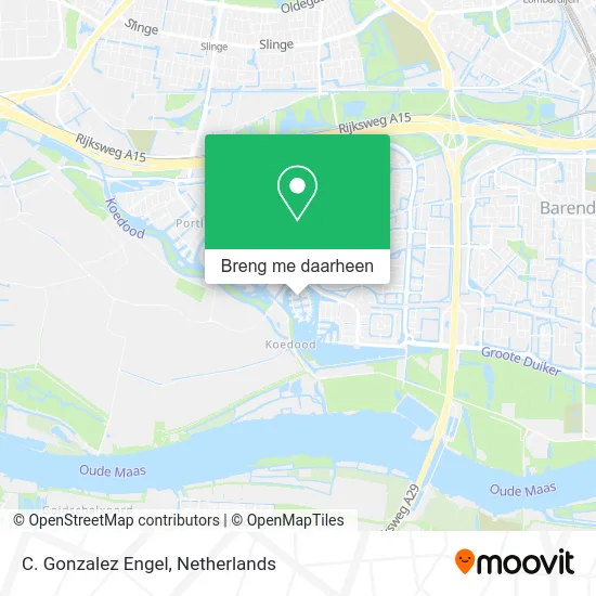 C. Gonzalez Engel kaart