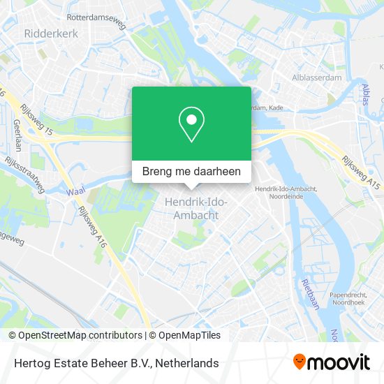 Hertog Estate Beheer B.V. kaart