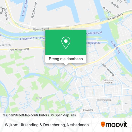 Wijkom Uitzending & Detachering kaart