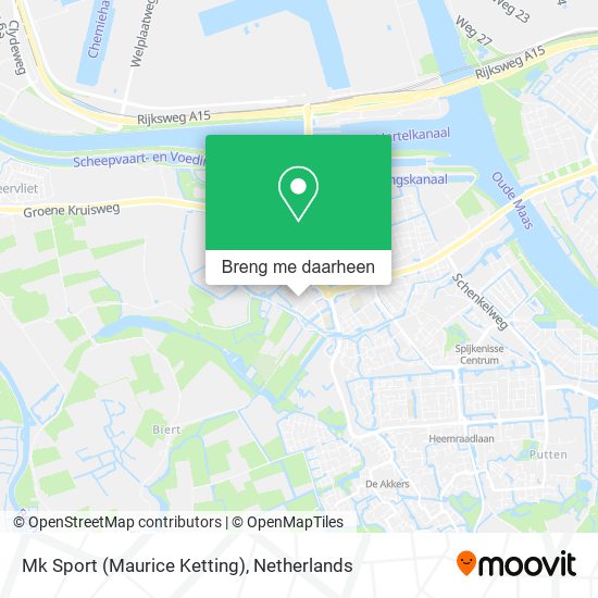 Mk Sport (Maurice Ketting) kaart