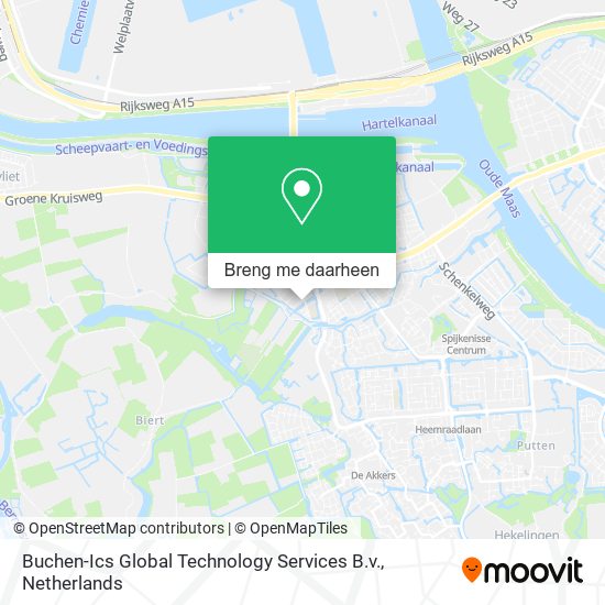 Buchen-Ics Global Technology Services B.v. kaart