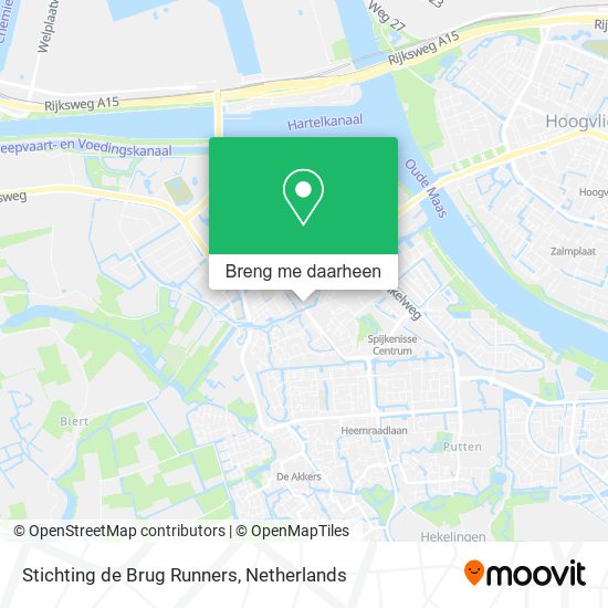 Stichting de Brug Runners kaart