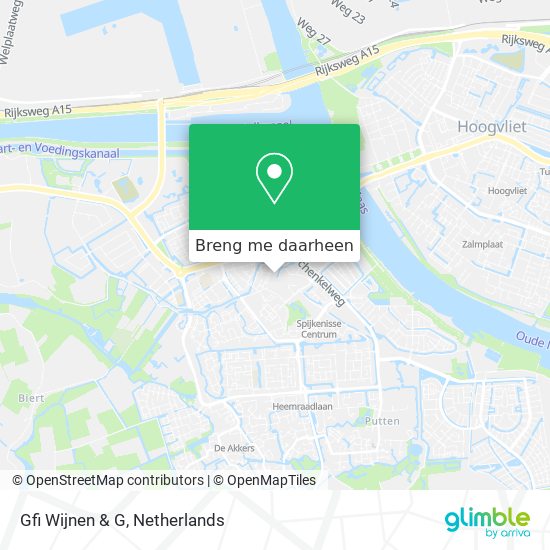 Gfi Wijnen & G kaart