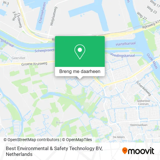 Best Environmental & Safety Technology BV kaart