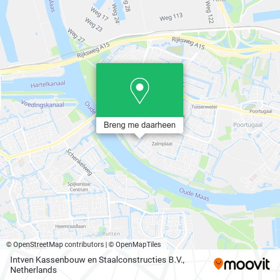 Intven Kassenbouw en Staalconstructies B.V. kaart