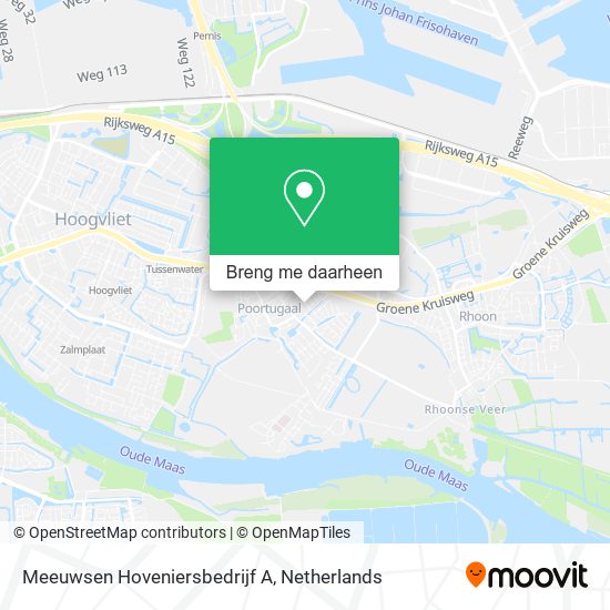 Meeuwsen Hoveniersbedrijf A kaart