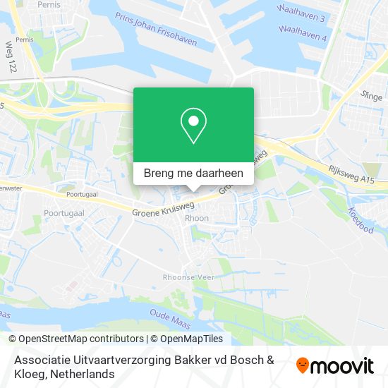 Associatie Uitvaartverzorging Bakker vd Bosch & Kloeg kaart