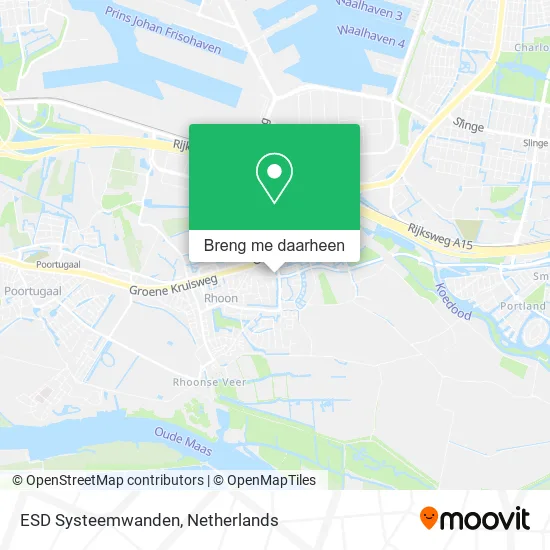 ESD Systeemwanden kaart
