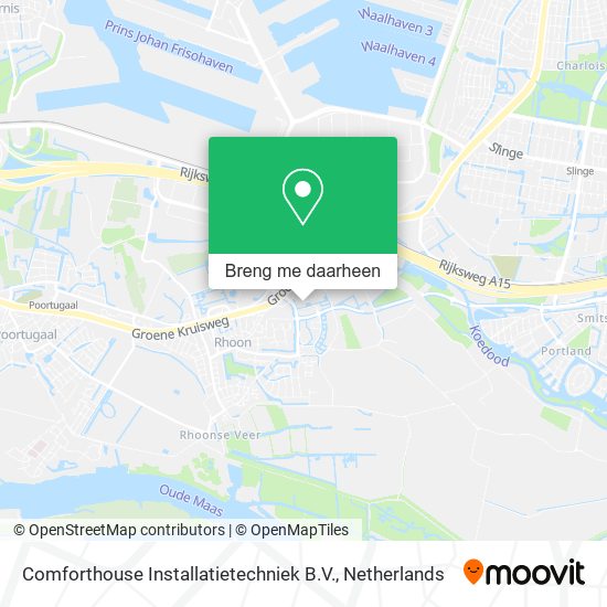 Comforthouse Installatietechniek B.V. kaart