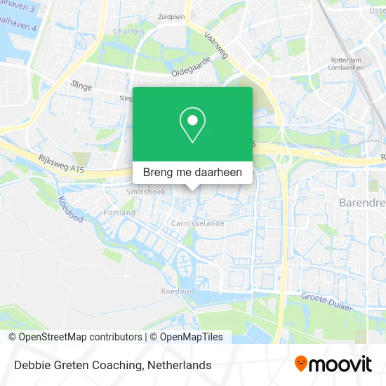 Debbie Greten Coaching kaart