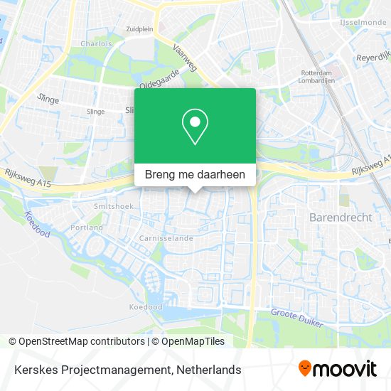 Kerskes Projectmanagement kaart