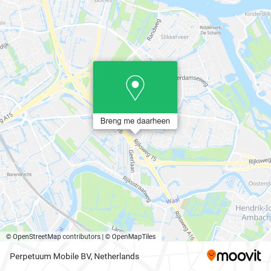 Perpetuum Mobile BV kaart