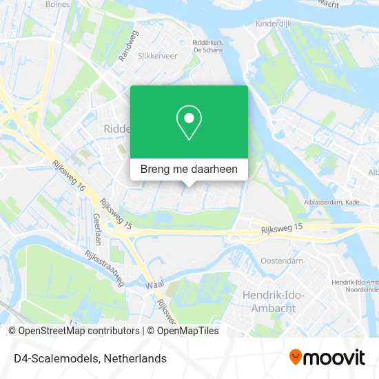 D4-Scalemodels kaart