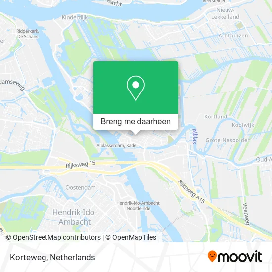 Korteweg kaart