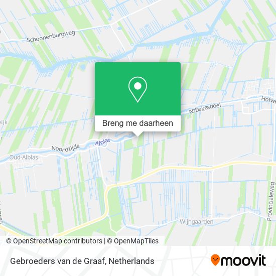 Gebroeders van de Graaf kaart