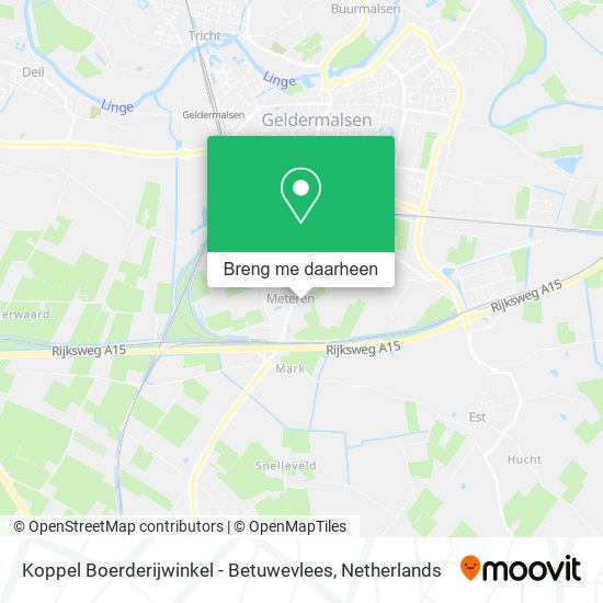 Koppel Boerderijwinkel - Betuwevlees kaart