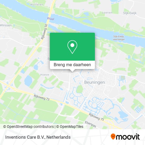 Inventions Care B.V. kaart