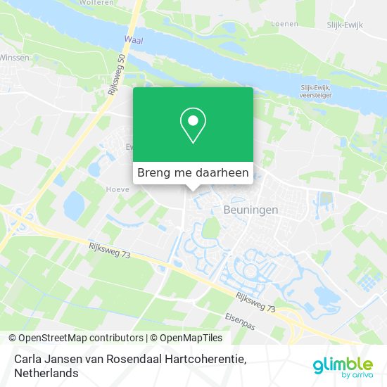 Carla Jansen van Rosendaal Hartcoherentie kaart