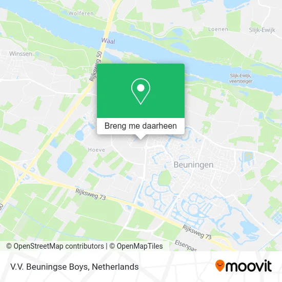 V.V. Beuningse Boys kaart