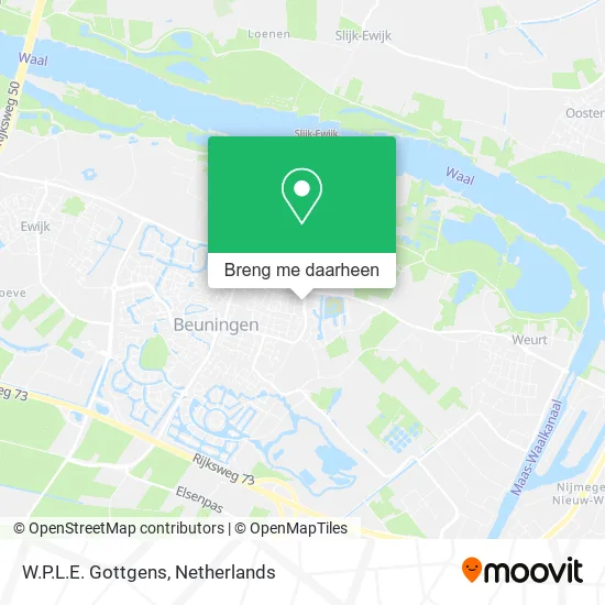 W.P.L.E. Gottgens kaart