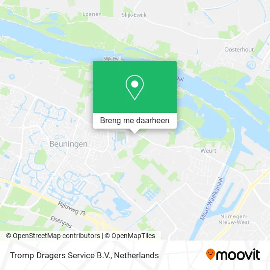 Tromp Dragers Service B.V. kaart