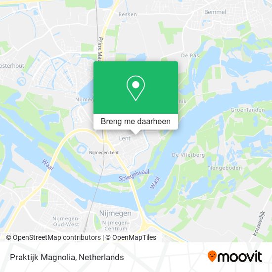 Praktijk Magnolia kaart