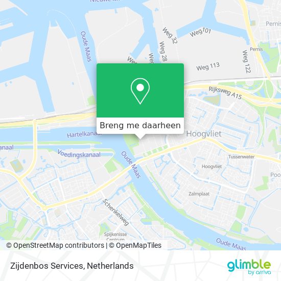 Zijdenbos Services kaart