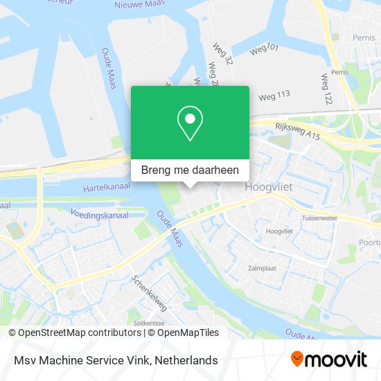 Msv Machine Service Vink kaart