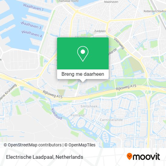 Electrische Laadpaal kaart